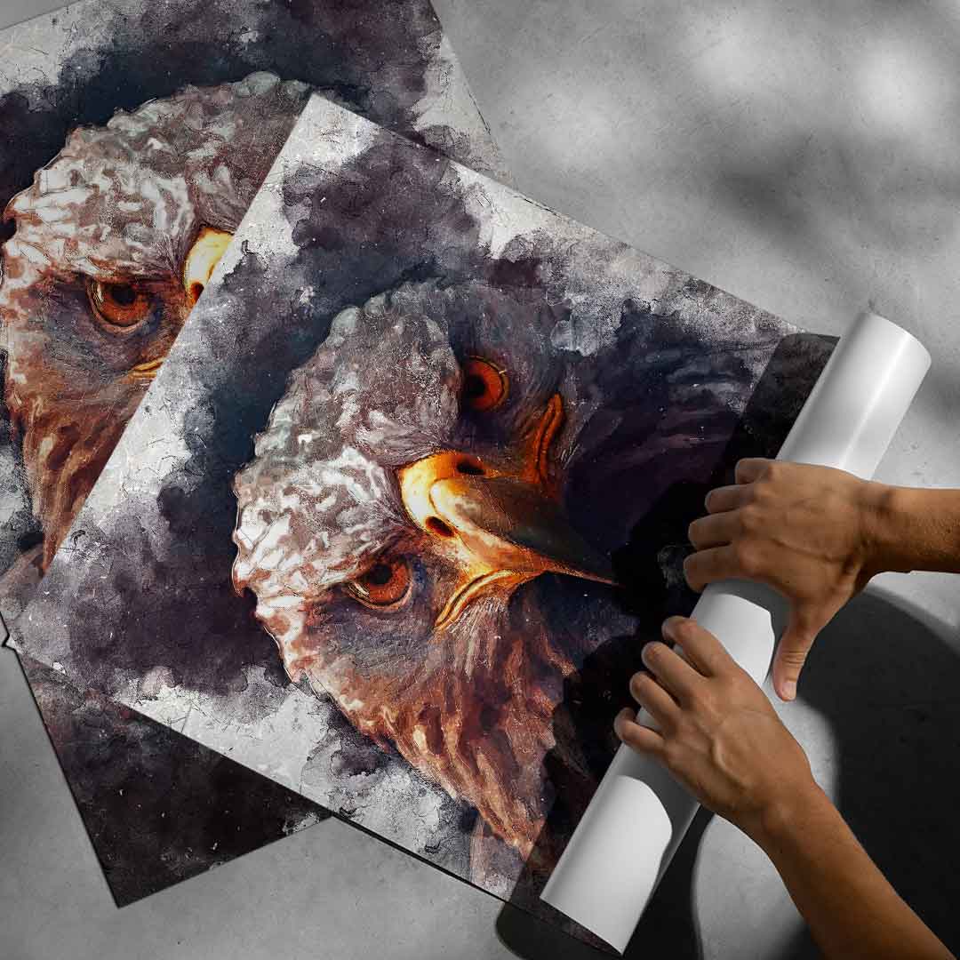 Portret orła - Plakat