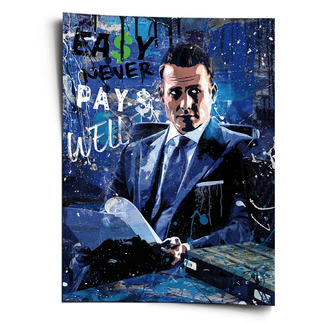 Łatwa praca nigdy nie jest dobrze płatna - Plakat
