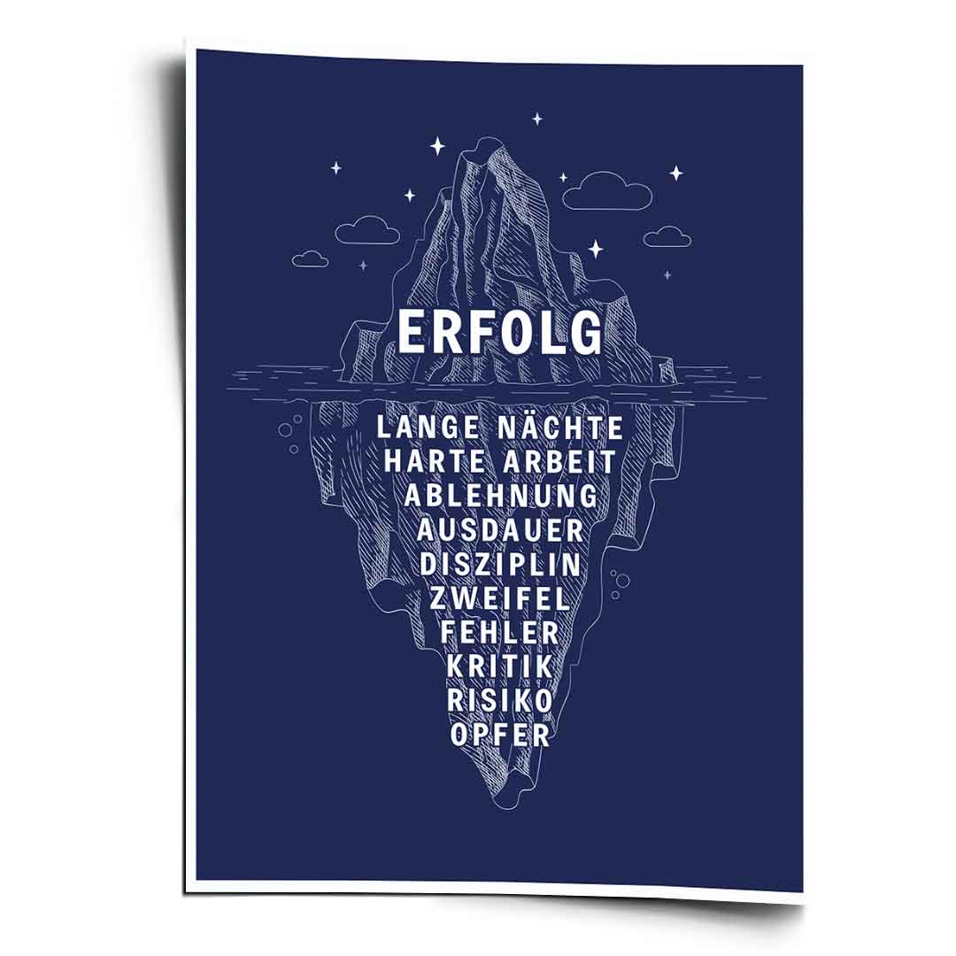 Iceberg of Success #infographic - Poster