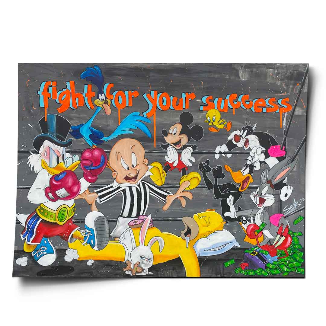 Fight for your success - poster
