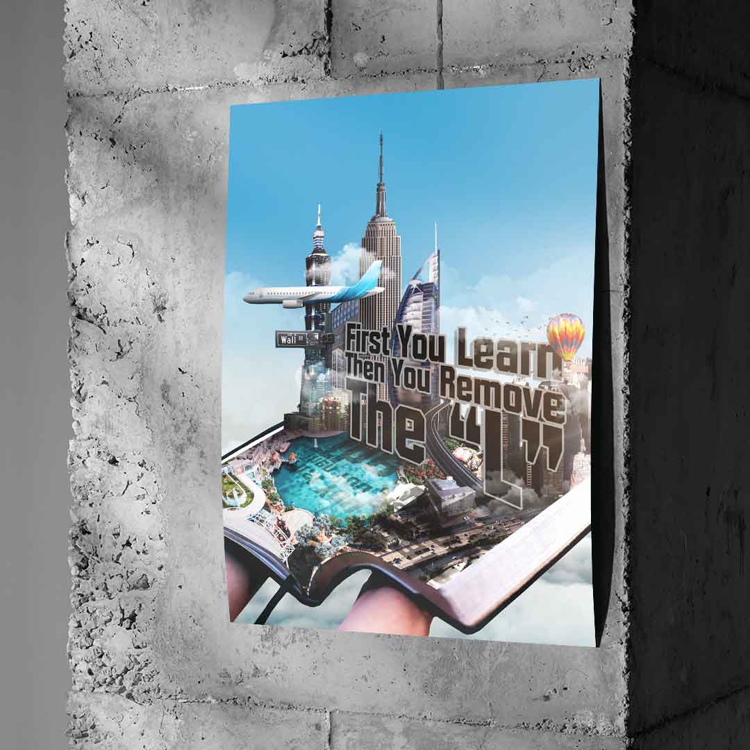 Najpierw się uczysz – plakat