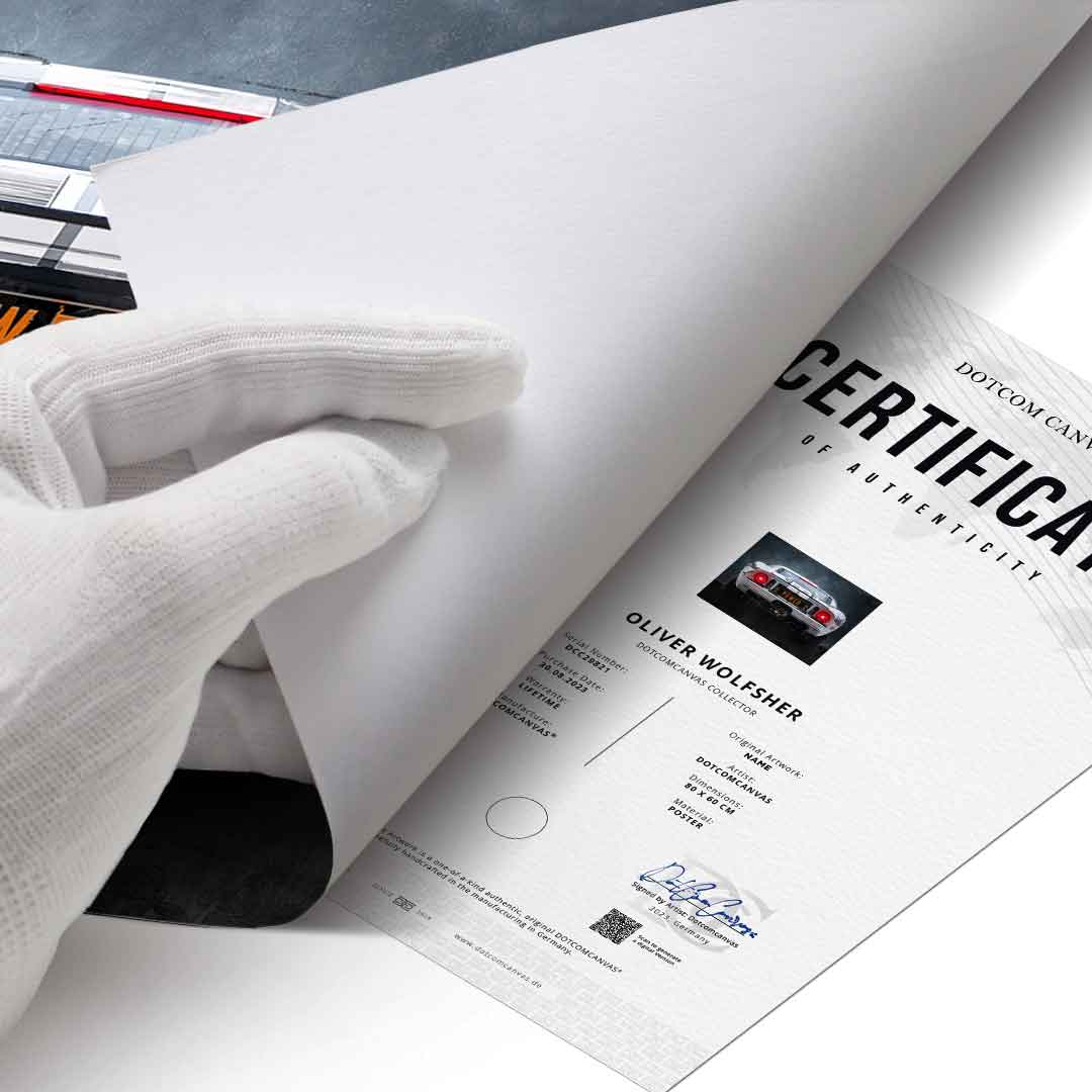 Ford GT Backside - Poster