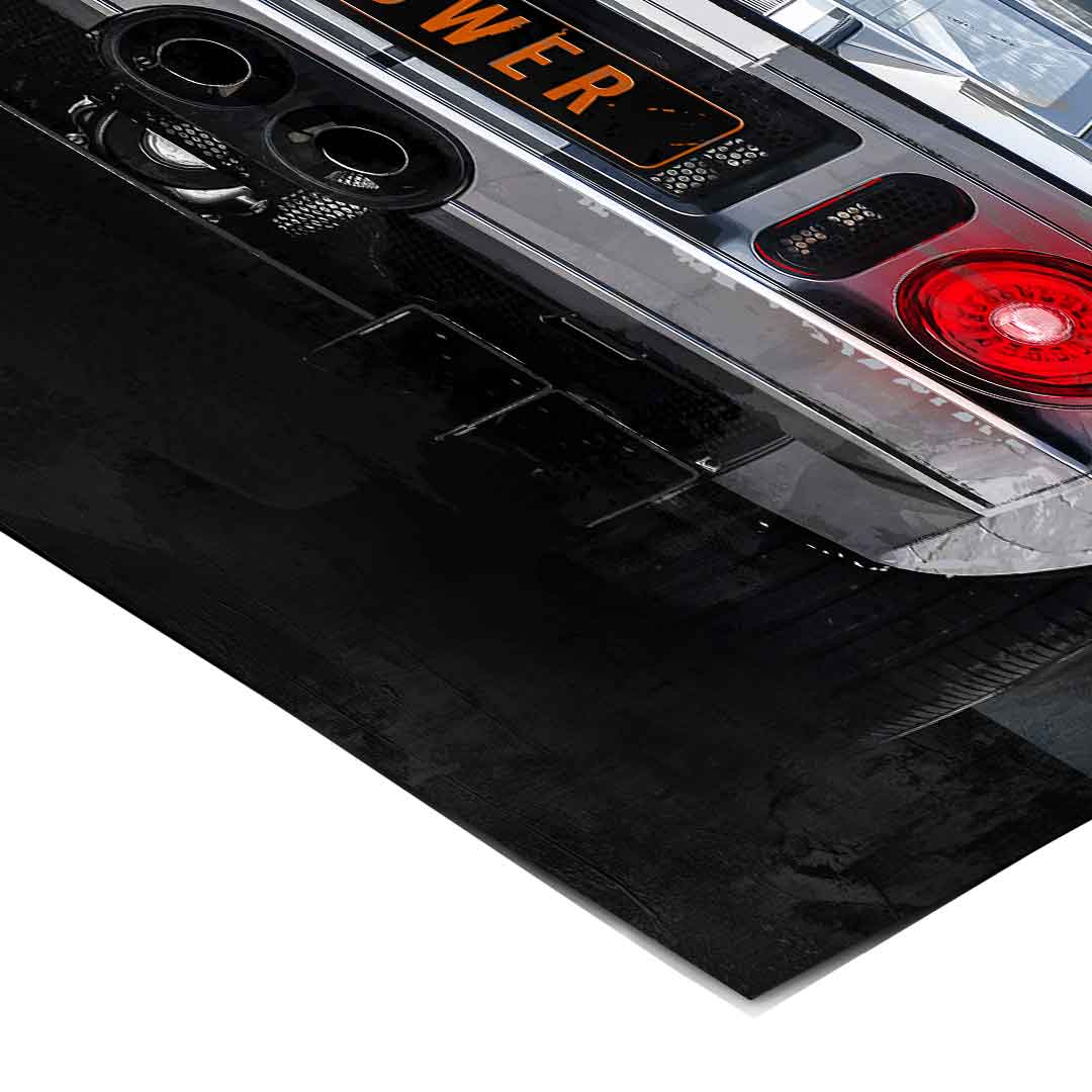 Ford GT Backside - Poster