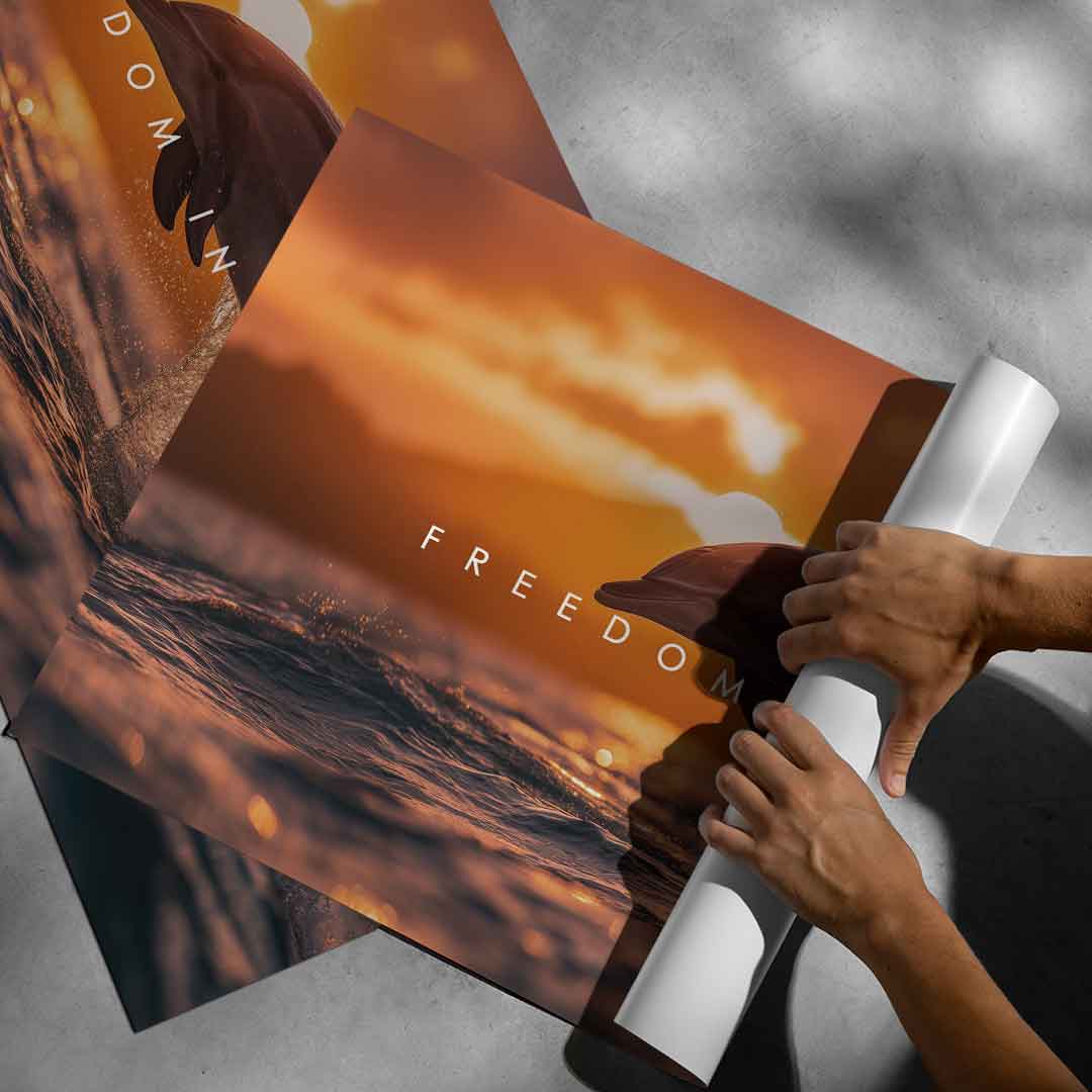 Freedom in Motion - Poster