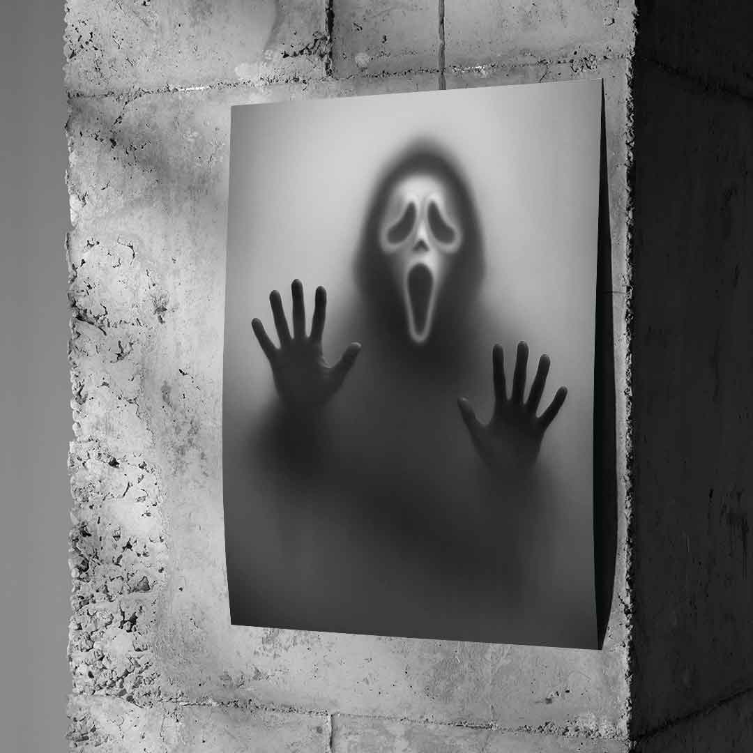Sylwetka Ghostface'a - Plakat