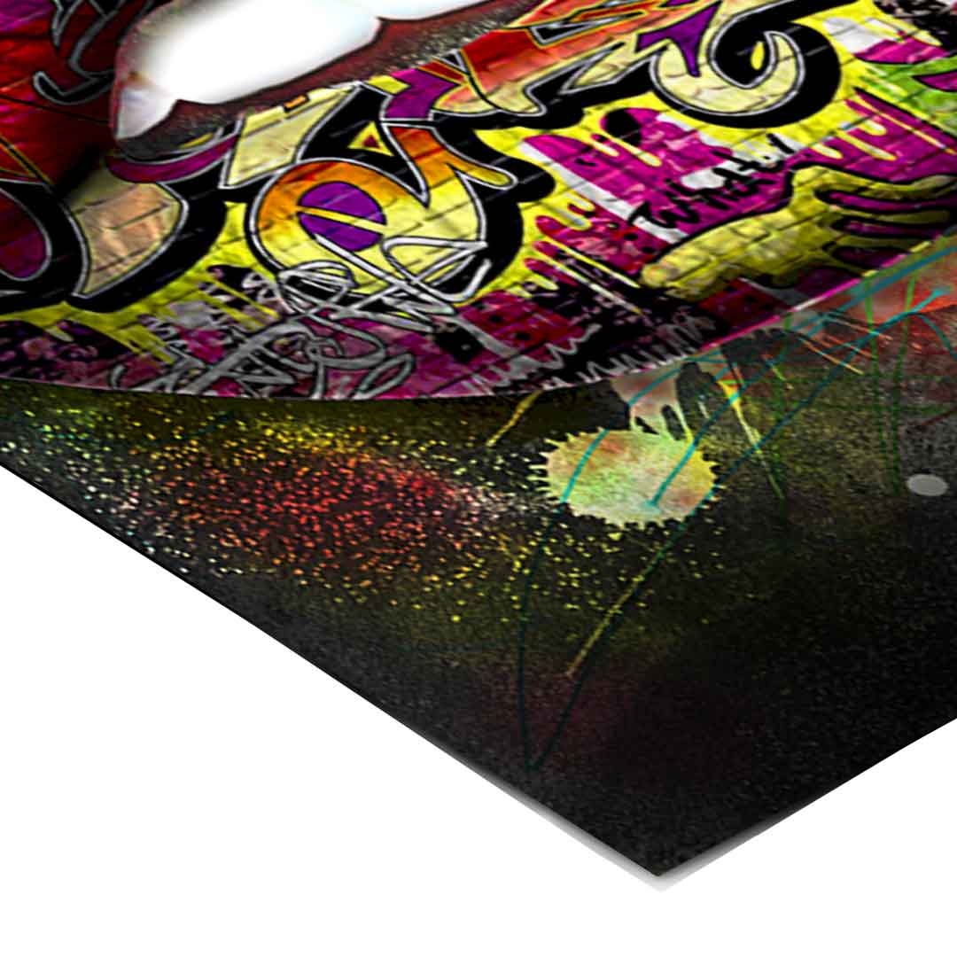 Graffiti Lips – Plakat