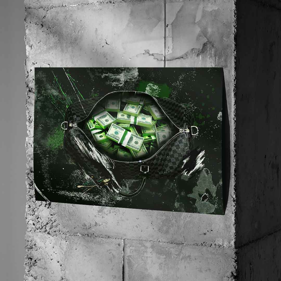 Zielone Banknoty - Plakat