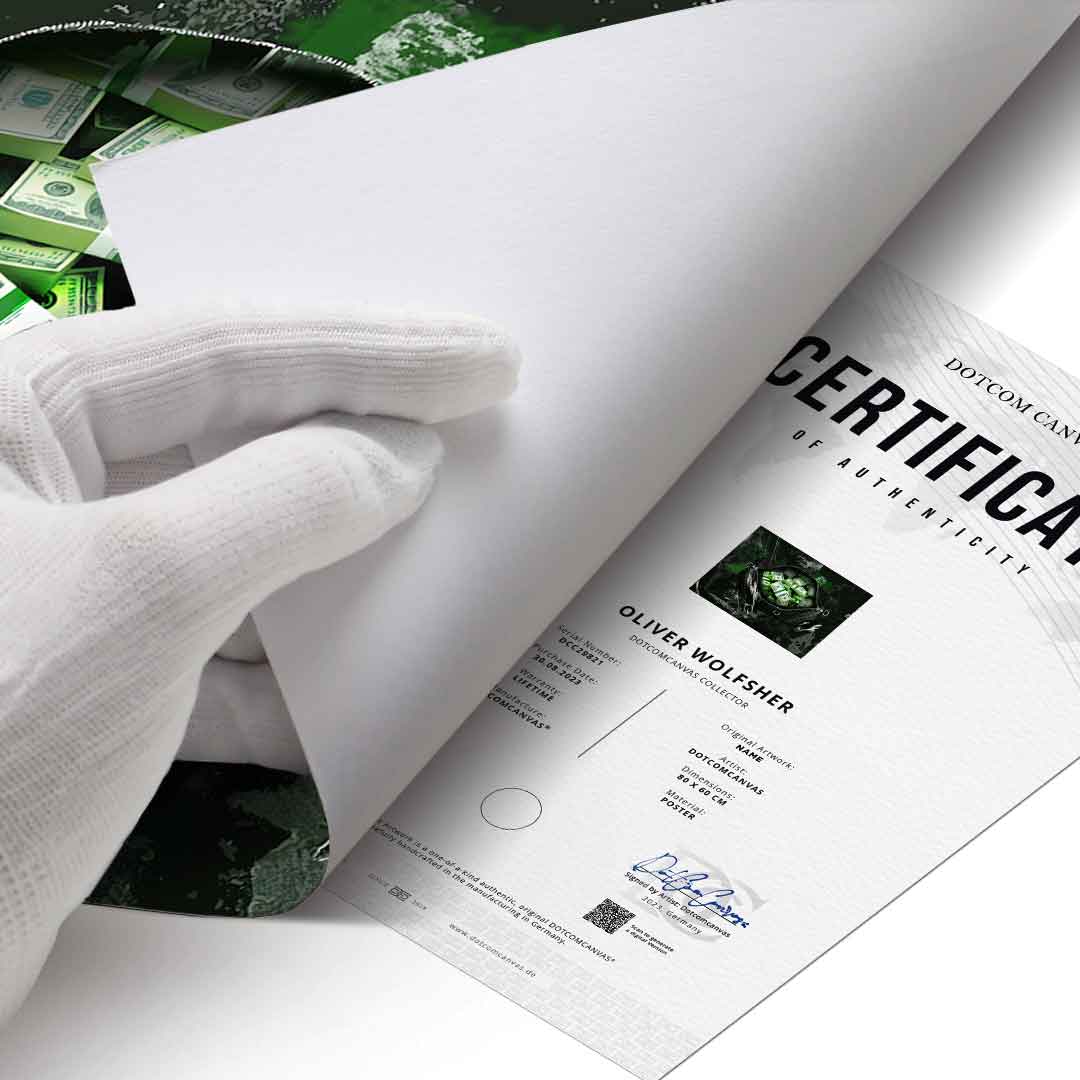 Zielone Banknoty - Plakat