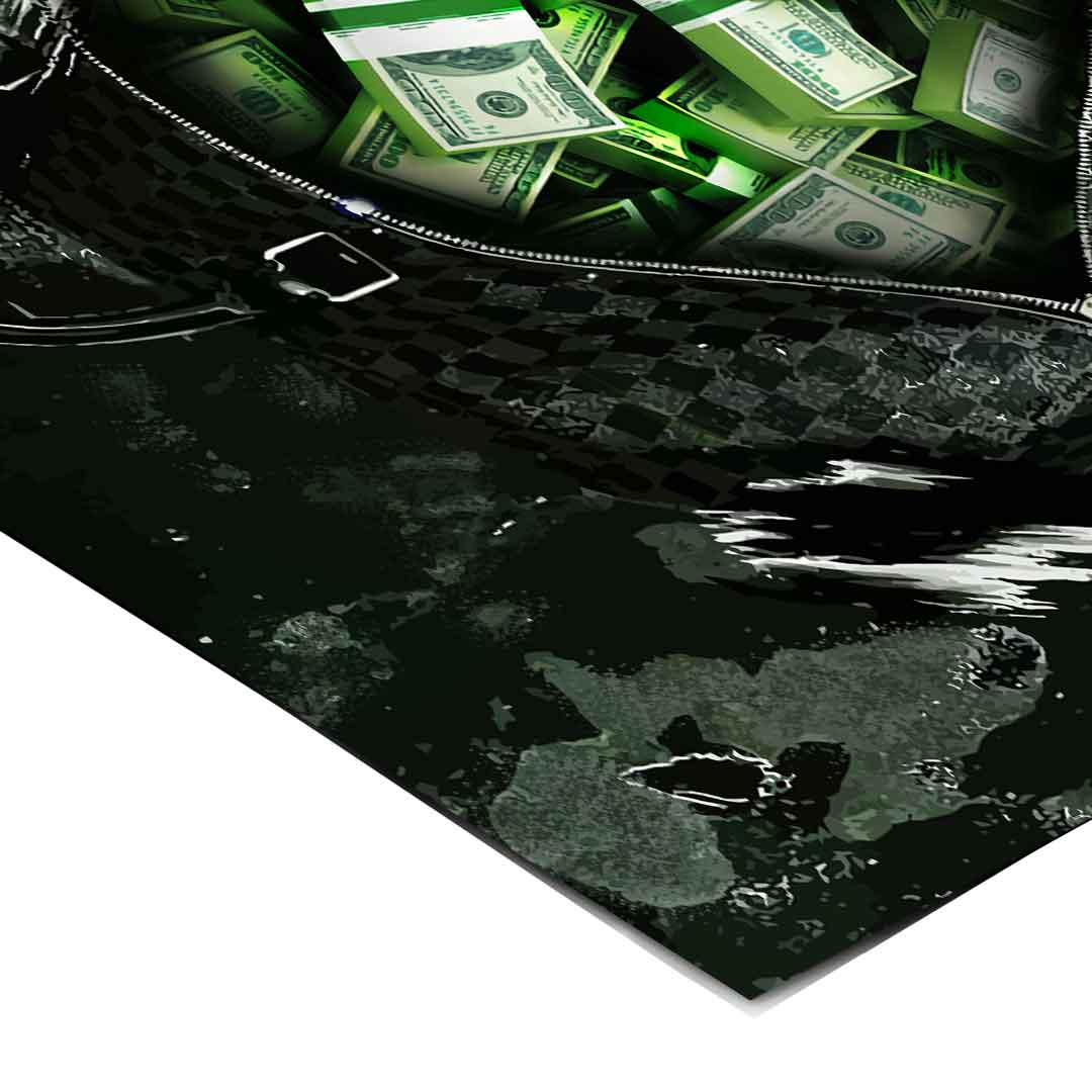 Zielone Banknoty - Plakat