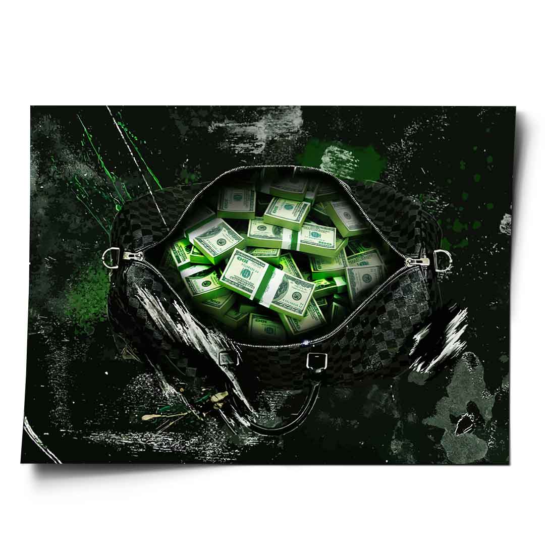 Zielone Banknoty - Plakat