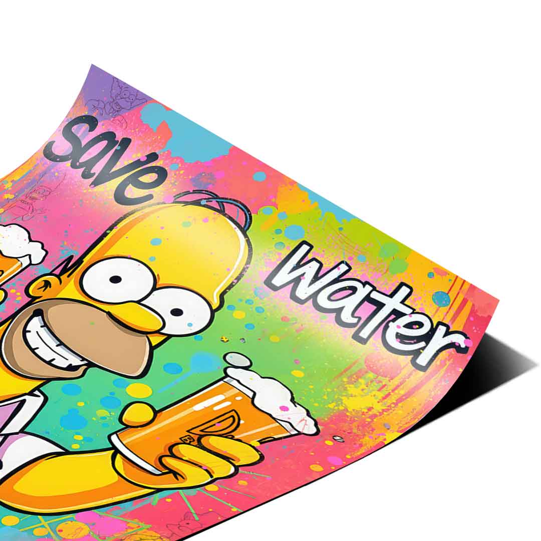 Homer Beer - Plakat