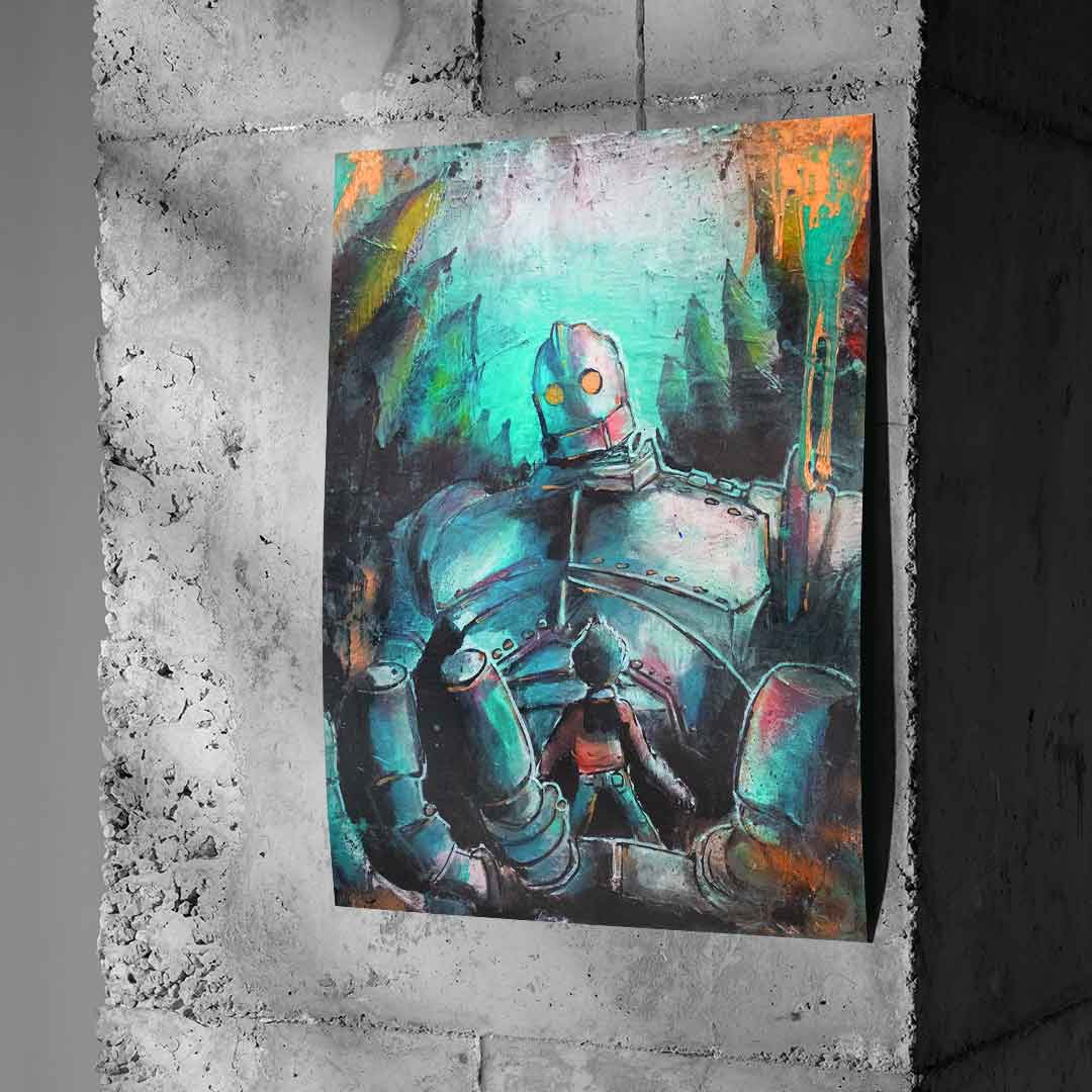 Stalowy Gigant – Plakat
