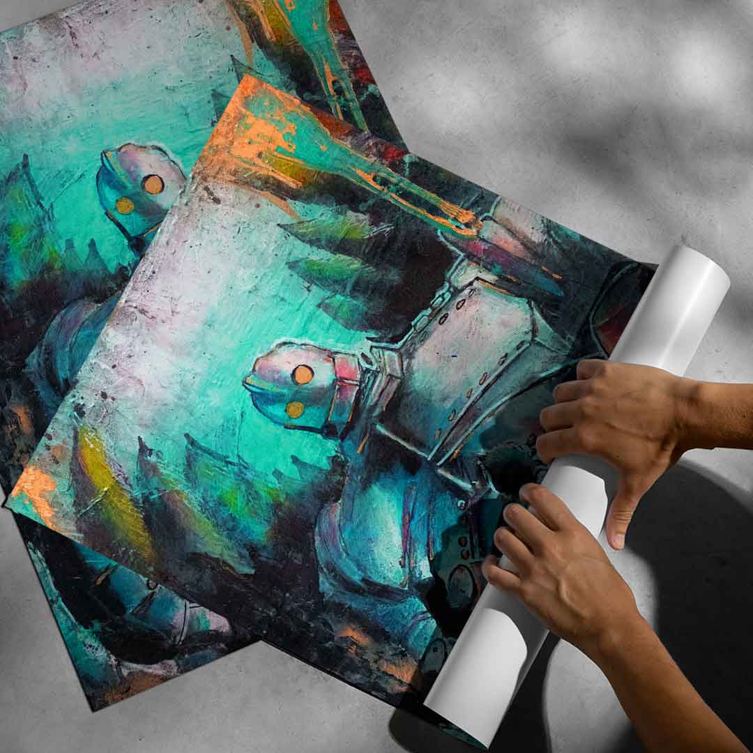 Stalowy Gigant – Plakat