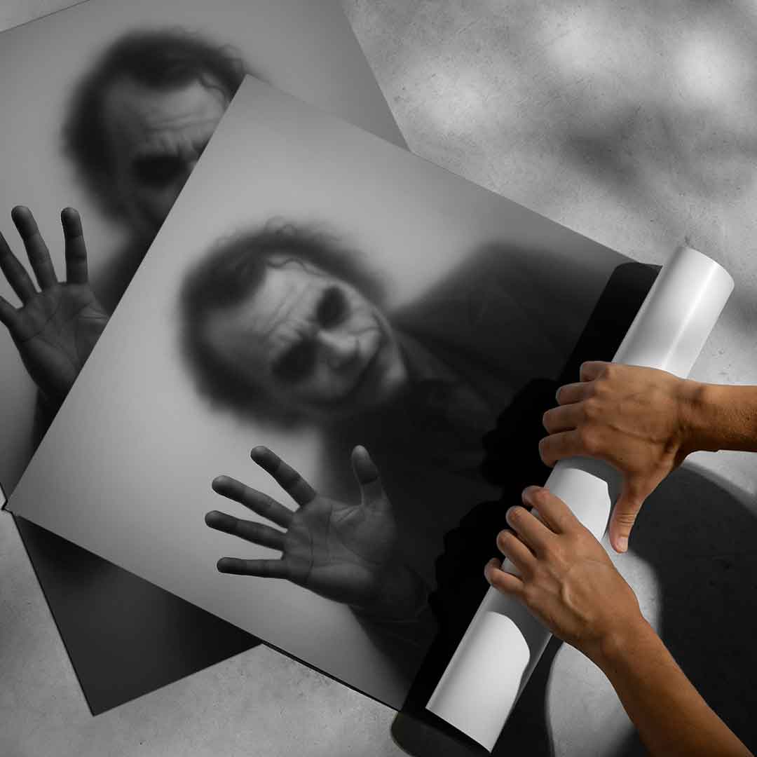 Sylwetka Jokera - Plakat