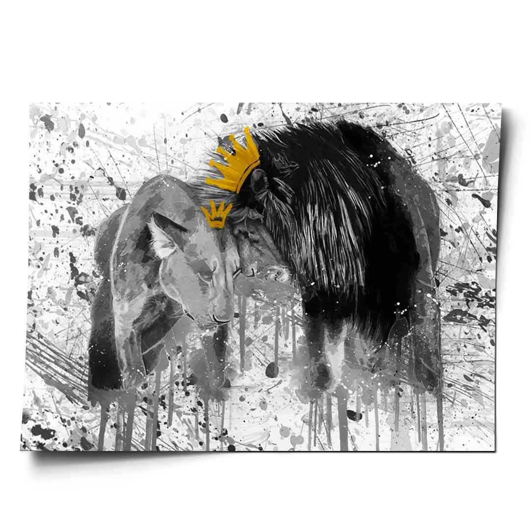 Król i Królowa - Plakat