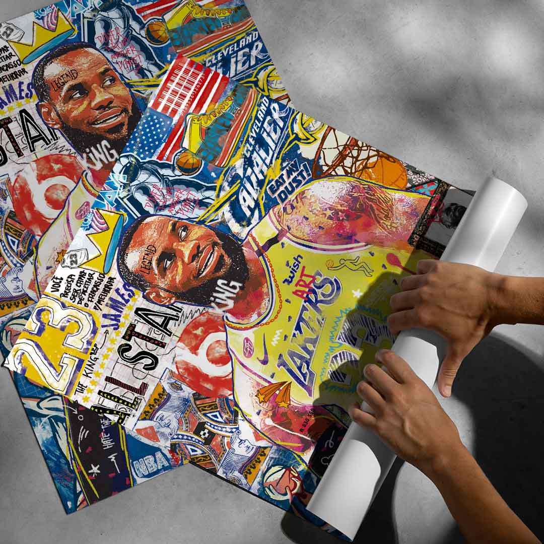 LeBron The King - Poster