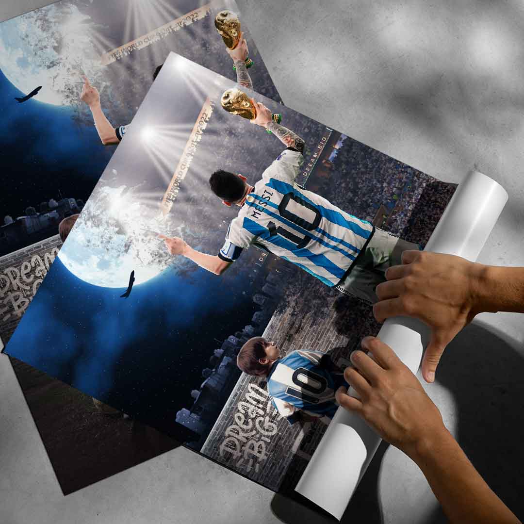Leo Dream Big – Plakat