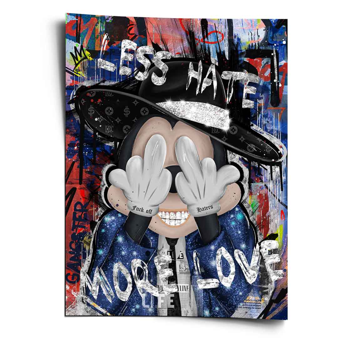 Less Hate More Love - Poster