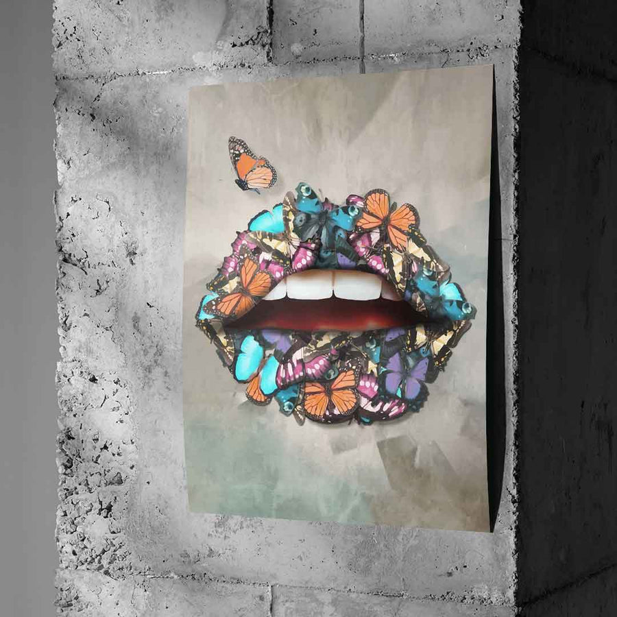 Lips x Fantasy - Poster