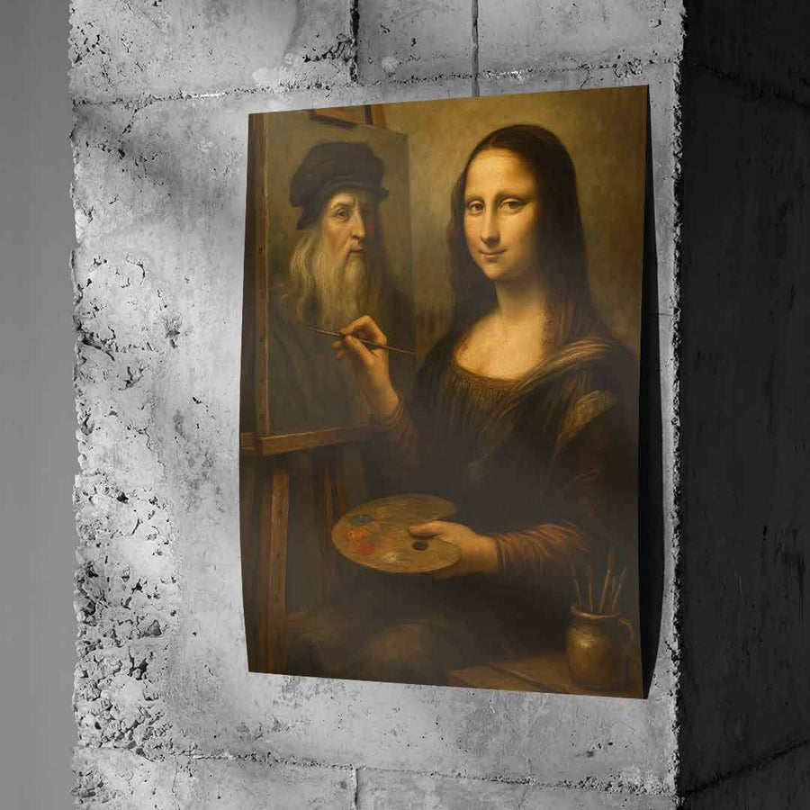 MONA PAINTING - Plakat