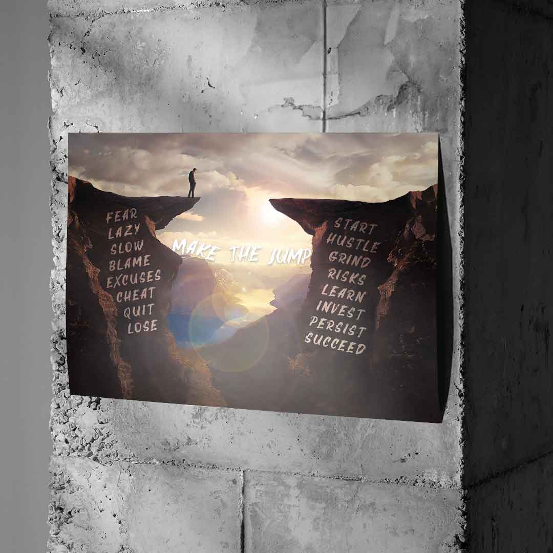 Zrób ten skok - Plakat