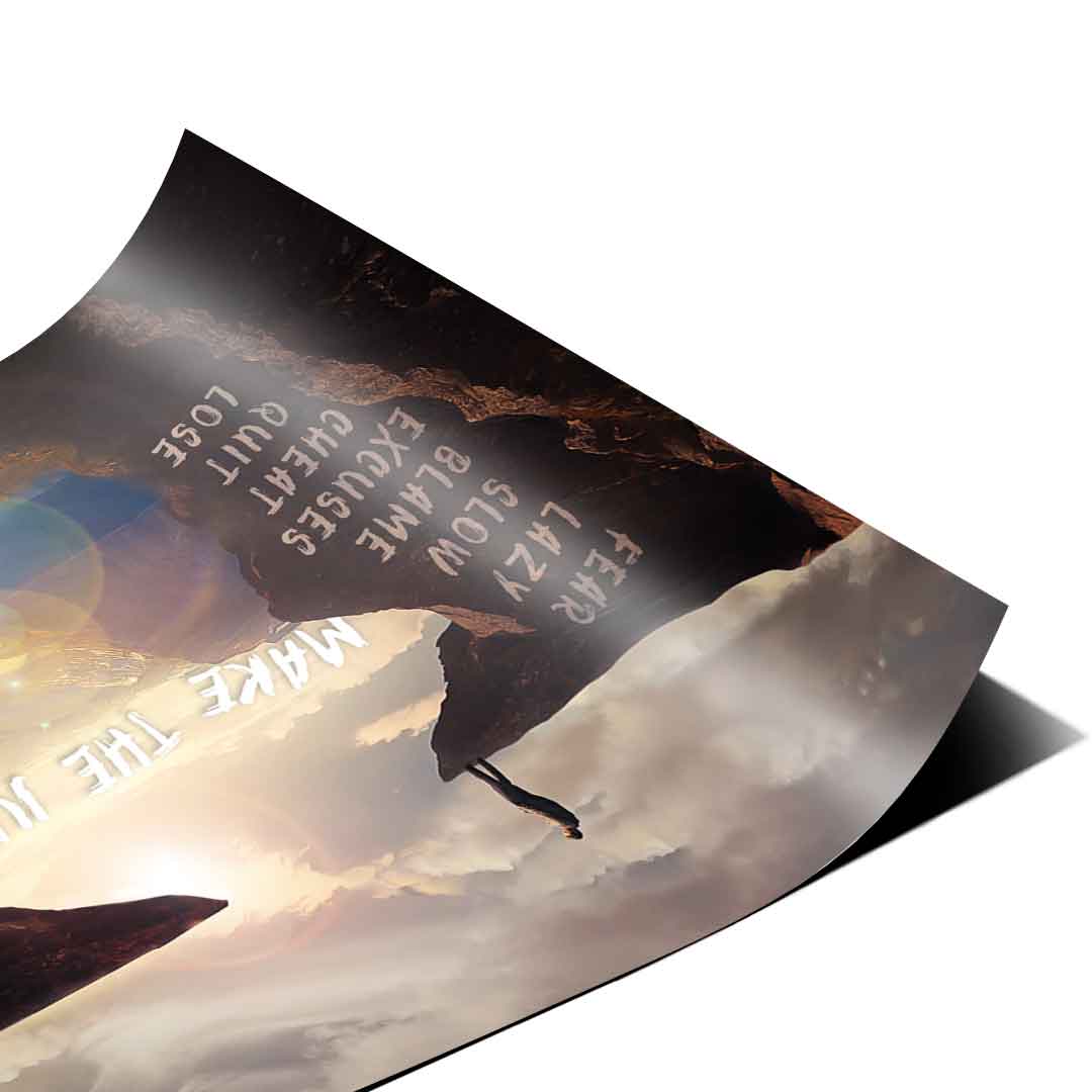Zrób ten skok - Plakat