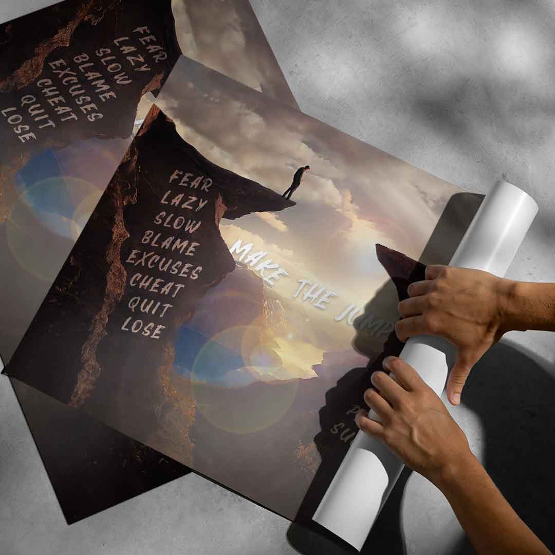 Zrób ten skok - Plakat