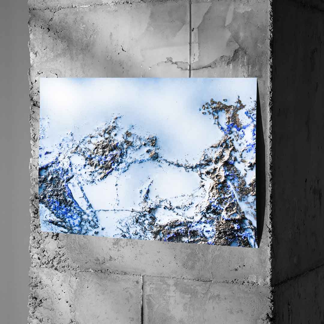 Maya Blue Bliss - Plakat