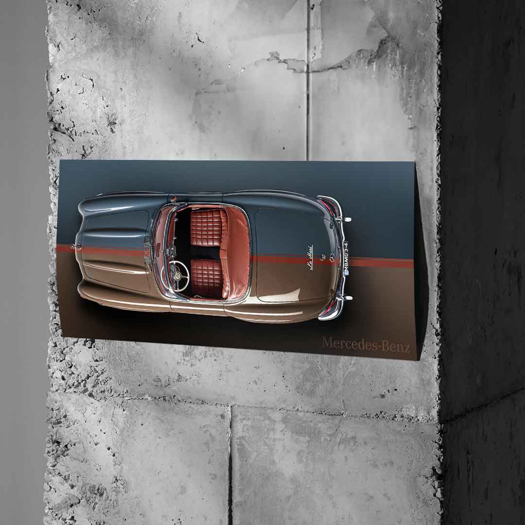 Mercedes-Benz 300 SL Roadster – Plakat