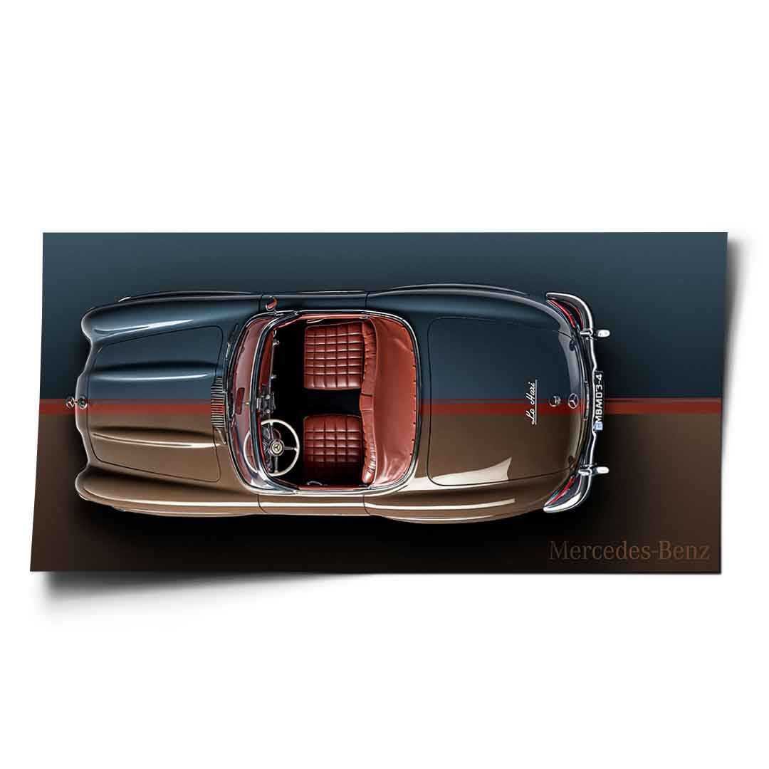 Mercedes-Benz 300 SL Roadster – Plakat