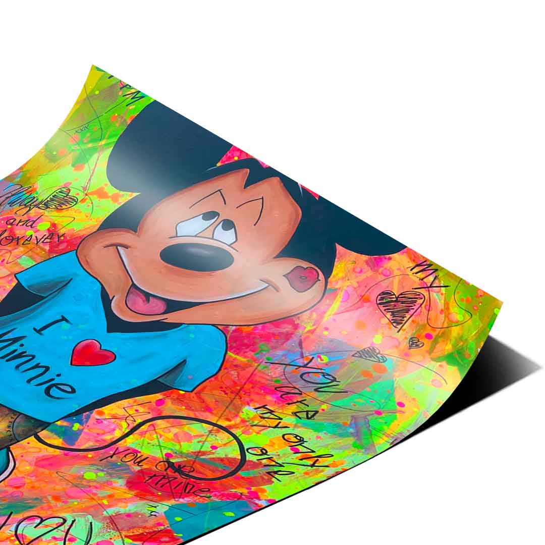 Mickey Loves Minnie - Poster