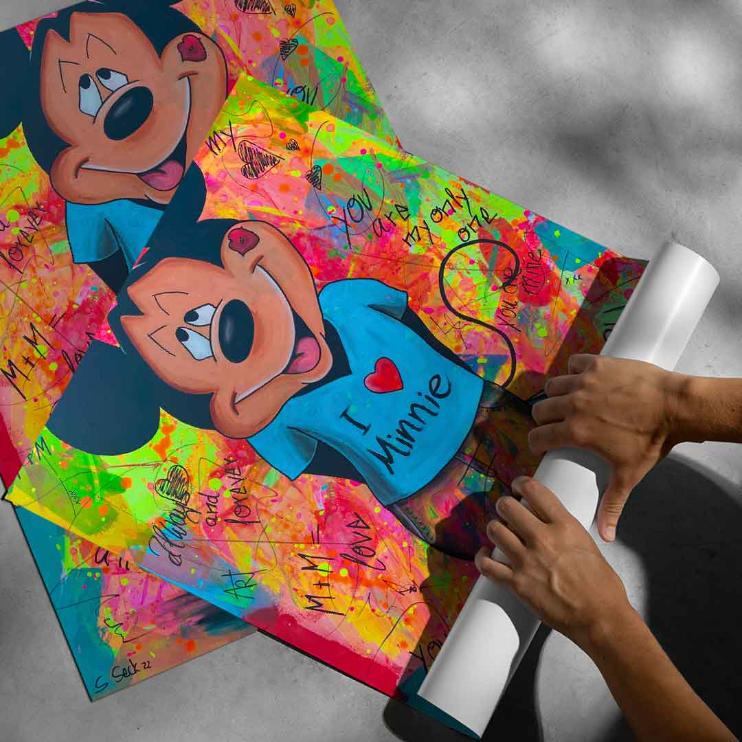 Mickey Loves Minnie - Poster