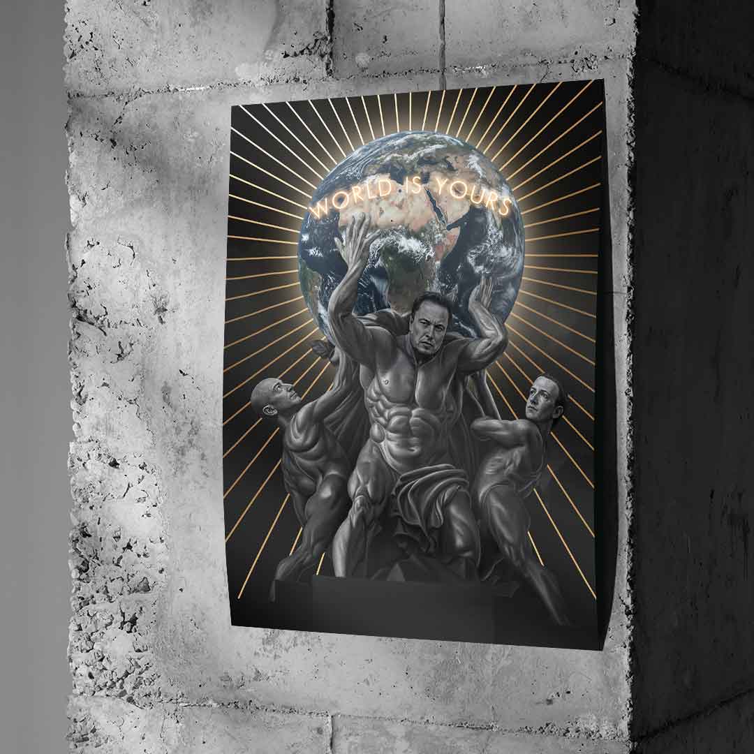 Nowocześni Tytani – Plakat