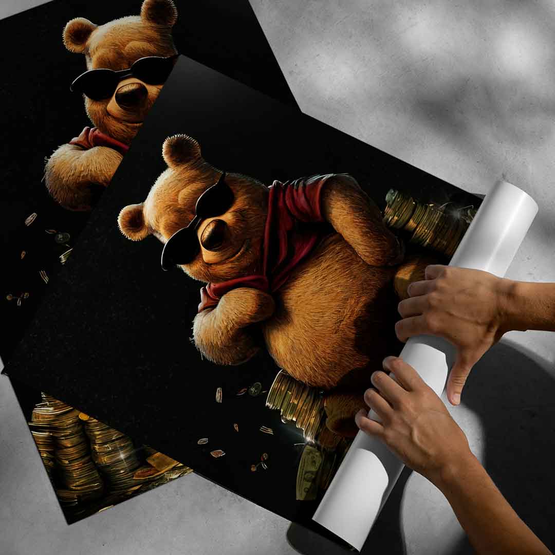 Money Bear - Poster
