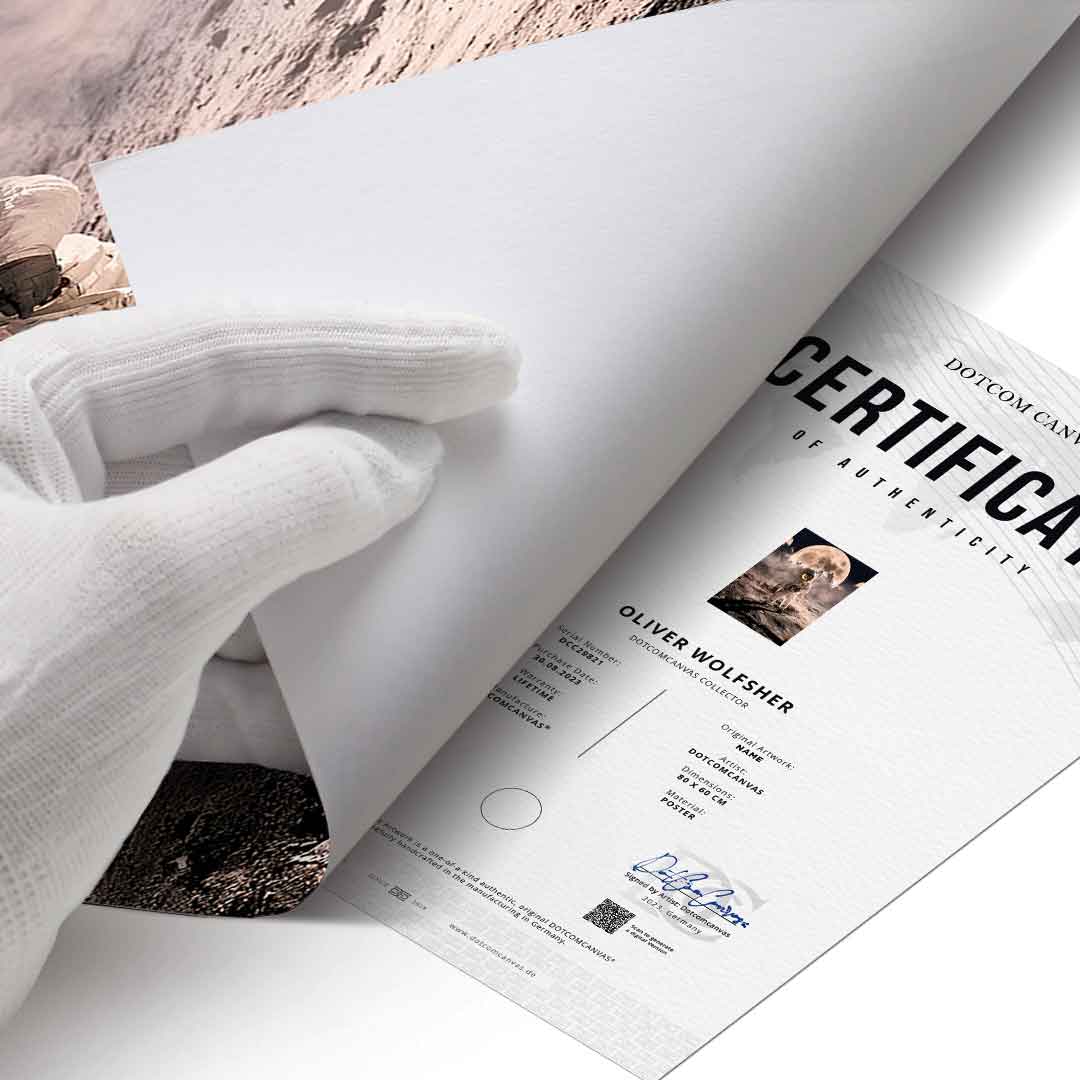 Księżycowy astronauta - Plakat