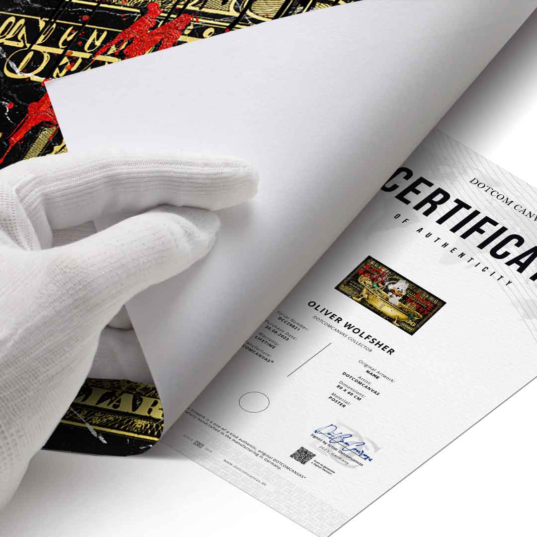 Więcej pieniędzy kaczko - Plakat
