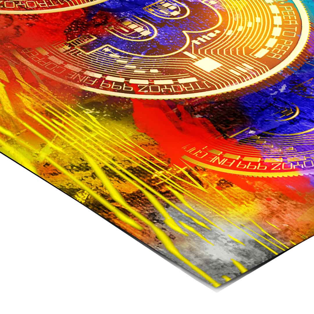 Wiele Bitcoinów – Plakat
