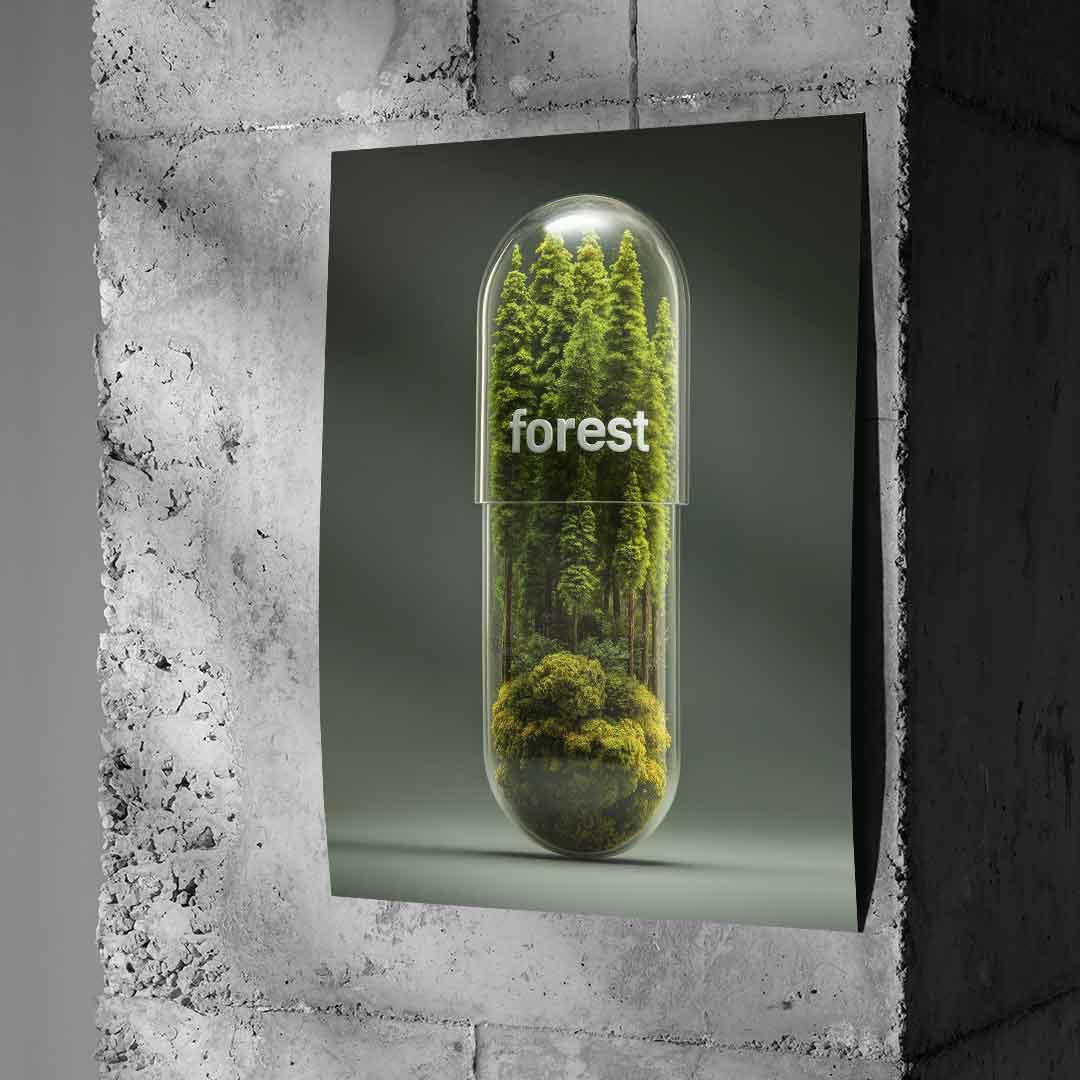 NATURE PILL - Plakat