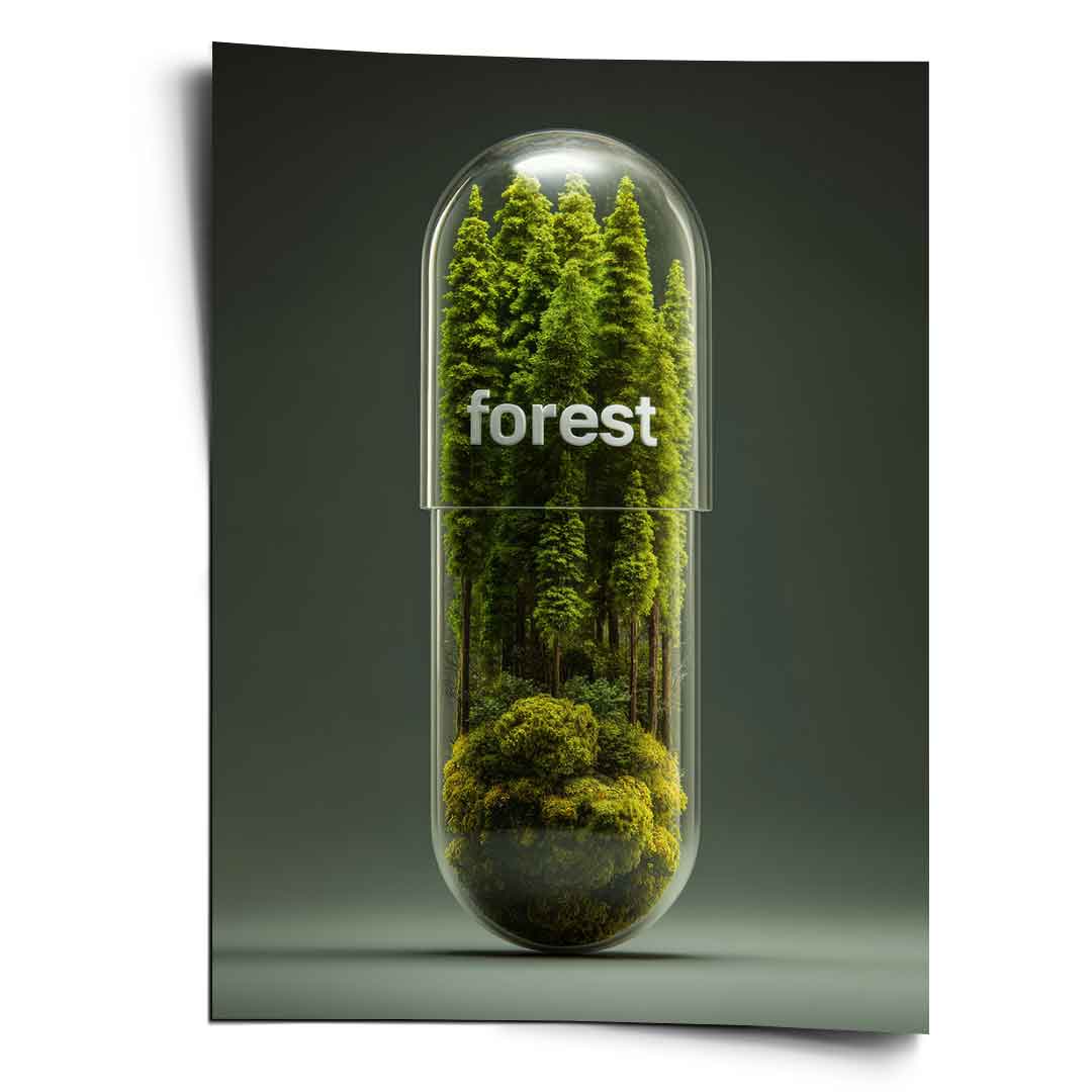 NATURE PILL - Plakat