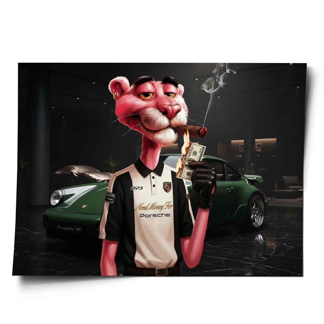 Potrzebuję pieniędzy na Porsche 3.0 - plakat