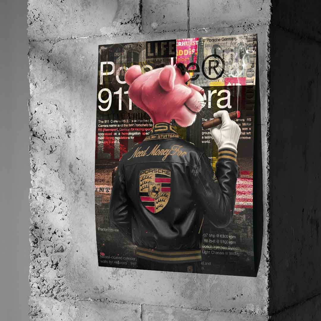 Potrzebuję pieniędzy na Porsche - Plakat