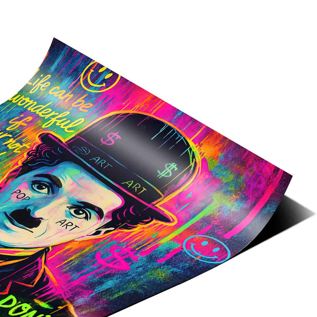 Neon Chaplin - Poster
