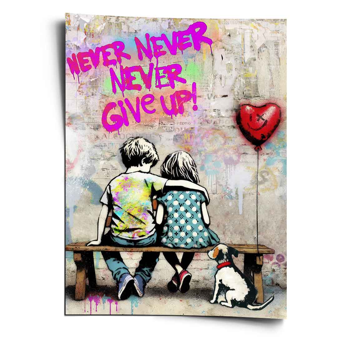 Never Give Up - Poster