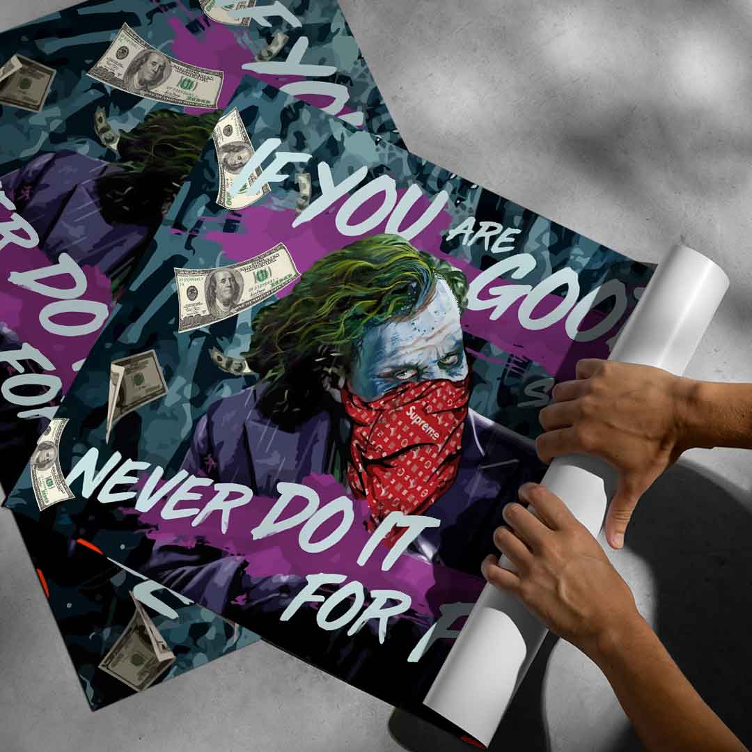Never do it for free - Poster