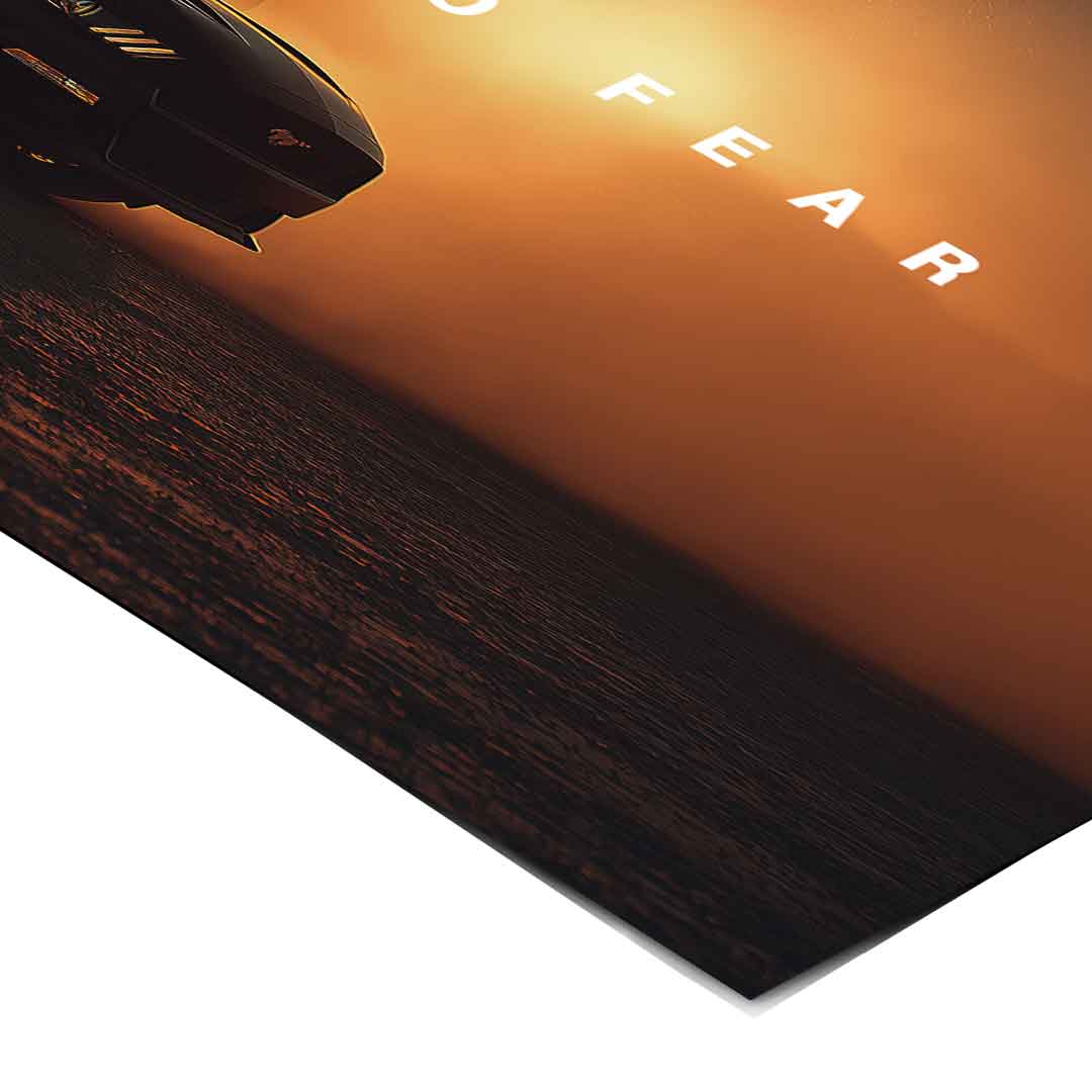Żadnych płotów, żadnego strachu ( Ford Mustang ) - Plakat