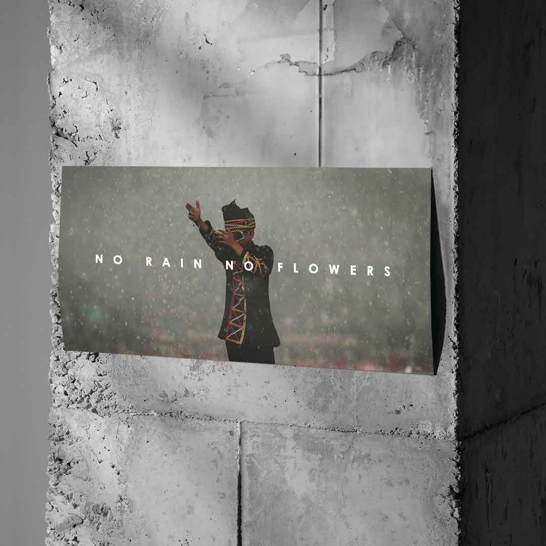 Bez deszczu nie ma kwiatów - Plakat