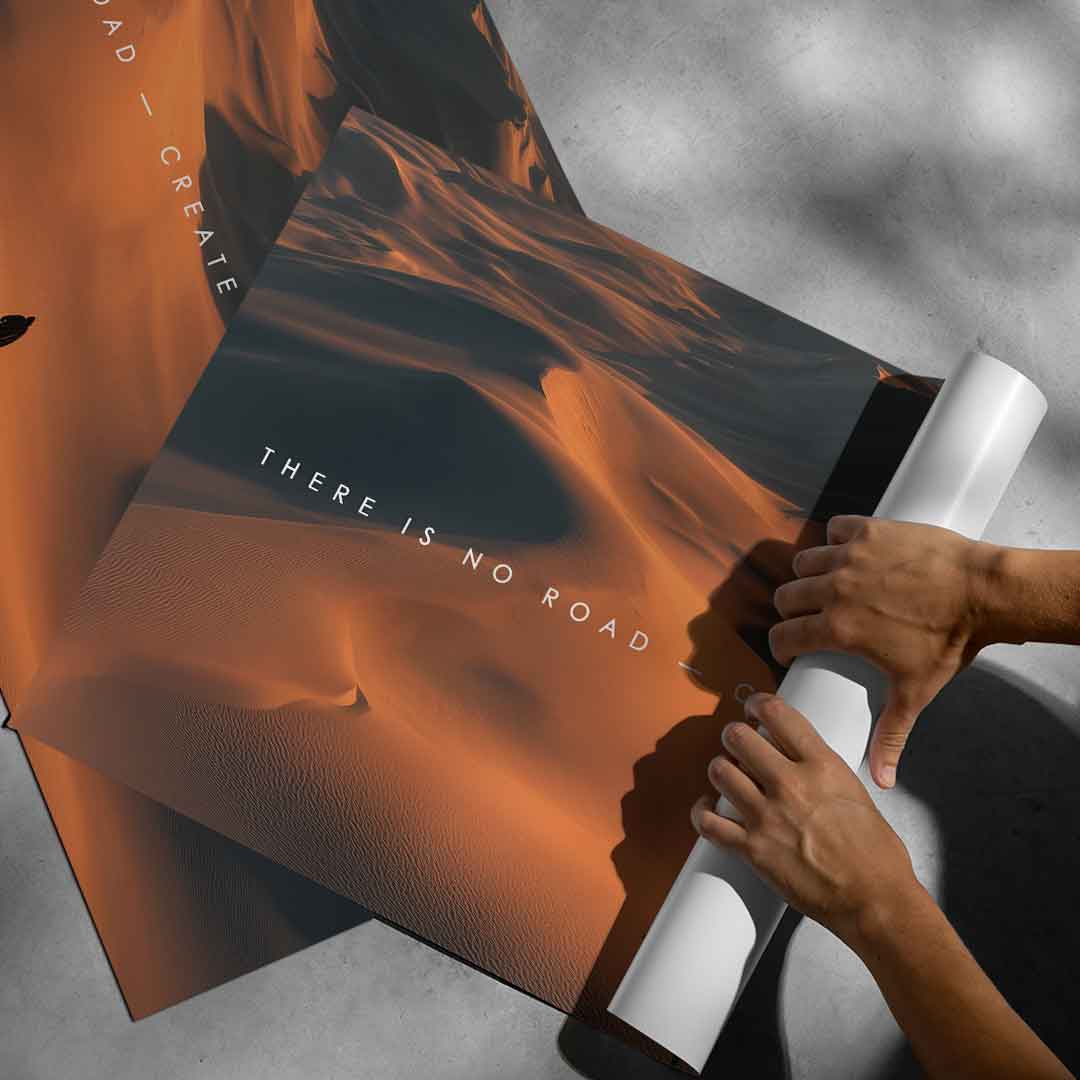 No Road - Poster