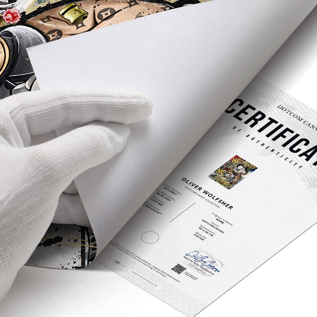 Kaczka bez pieniędzy – Plakat