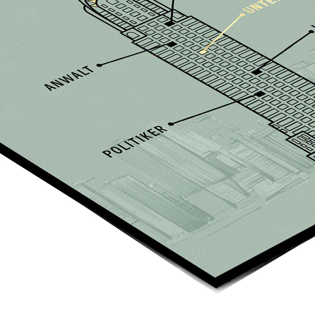 PRACUJ CIĘŻEJ NIŻ WSZYSCY INNI - Plakat