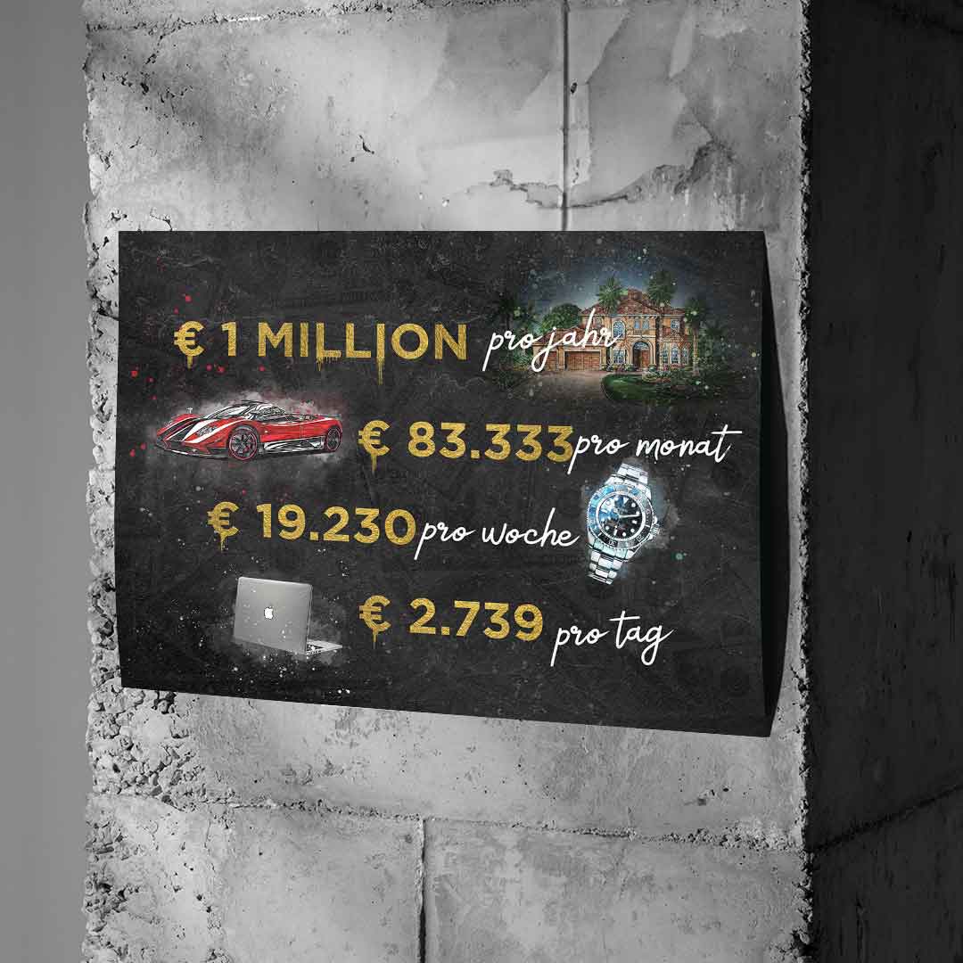 Milion - Plakat